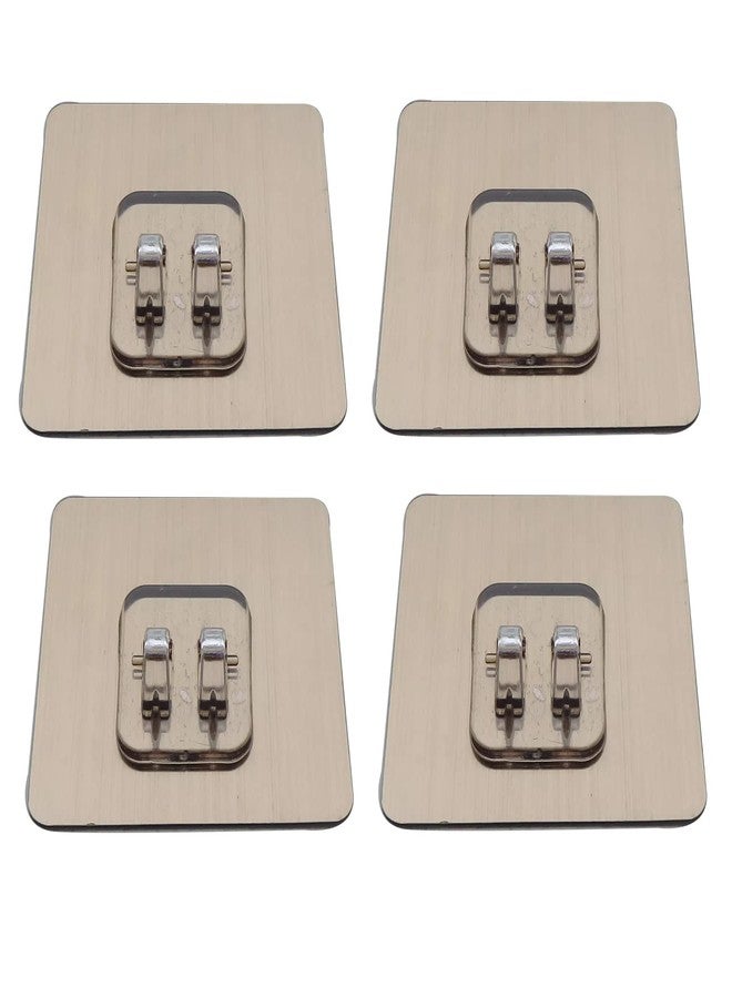 Air Son 6 PCS Self Adhesive Wall Hook Seamless Stickers Wall-Mounted Super Strong PVC Waterproof Big Adhesive Heavy Duty Magic Sticky Punch Free No Drill Utility Hooks - Image 1